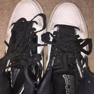 Casual, high top Air Forces.